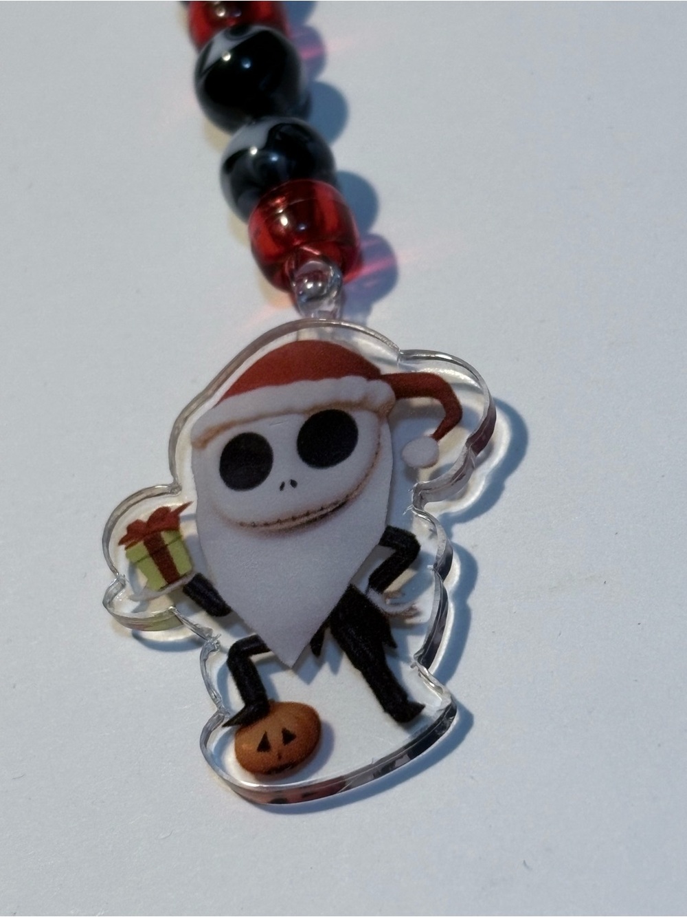 Handmade NBC Santa Jack Phone Charm or Keychain